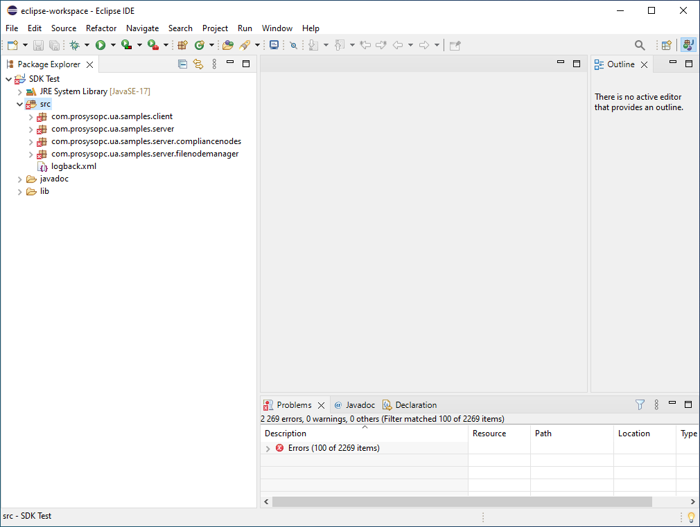 starting guide package explorer